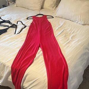 Zara Vibrant hot pink Jumpsuit